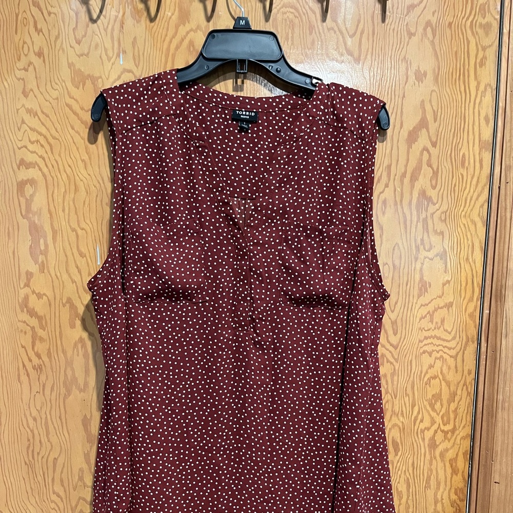 Torrid Harper Sleeveless Blouse